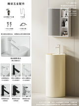 Keramisch Fineer Wastafelblad | Haplopore Kraanopening