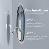 LUMINA Frameloze LED Badkamerspiegel