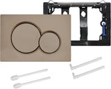 Toiletdrukknop | Elegant Design | Hoogwaardig Plastic & Metaal