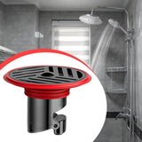 AquaShield Compacte RVS Vloerdrain – Anti-terugslag Douche & Badkamer Afvoerplug