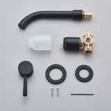 LuxaWall Elite – Inbouw Wastafelkraan in Geborsteld Goud