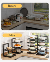 FlexiRack Pro – Verstelbare Pannenrek Organizer van Roestvrij Staal