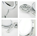 LumiView 8" Oplaadbare Make-up Spiegel met Verlichting