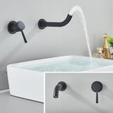 LuxaWall Elite – Inbouw Wastafelkraan in Geborsteld Goud