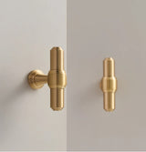 NurlinLux Massief Messing Franse T-Bar Handgrepen