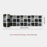 DecoMosaic Waterdichte Mozaïek Wandstickers