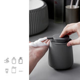 CeramiLux 300ml Luxe Keramische Zeepdispenser – Voor Zeep, Shampoo, Conditioner of Lotion