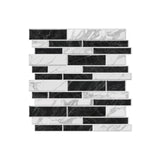 LuxeMarmer Zwart-Wit Marmerlook Wandstickers