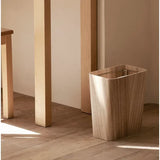 EcoPress Houten Afvalbak met Deksel