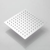 Vierkante Regendouchekop | Roestvrij Staal| Hoge Druk | Plafondmontage