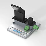 Wastafelkraan met LED Licht – Wandmontage | 2 Gaten | Warm & Koud Water | Messing