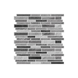 LuxeMarmer Zwart-Wit Marmerlook Wandstickers