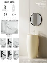 Keramisch Fineer Wastafelblad | Haplopore Kraanopening