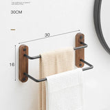 Wandgemonteerde Handdoekstang | 1 Staaf | Minimalistisch & Functioneel Design