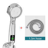 LED Douchekop met Digitale Temperatuurweergave | Hoge Druk & Waterbesparing