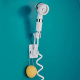 AquaNomad SmartCamp Douche – Draagbare Campingdouche met Oplaadbare Pomp & Slimme Digitale Regelaar