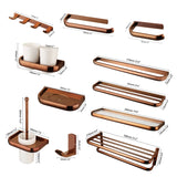 Monite Luxe Roségouden Badkamer Accessoire Set