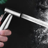 PureJet Handdouche voor Toilet – Roestvrijstalen Hand Bidet – Zelfreinigend, Wandmontage & Krachtige Waterstraal