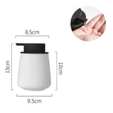 CeramiLux 300ml Luxe Keramische Zeepdispenser – Voor Zeep, Shampoo, Conditioner of Lotion