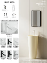 Keramisch Fineer Wastafelblad | Haplopore Kraanopening