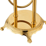 Klassieke Gouden Bad- & Douchekraan – Dubbele Handgreep | Wandmontage | Messing | Inclusief Slangen