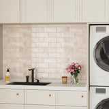 ABPP Beige Stone Subway Tegelstickers