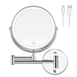 LumiView 8" Oplaadbare Make-up Spiegel met Verlichting