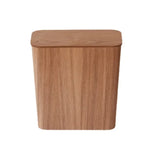 EcoPress Houten Afvalbak met Deksel