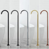 Vrijstaande Badmengkraan – Enkel Handvat | Warm & Koud Water | Vloermontage | Diverse Kleuren