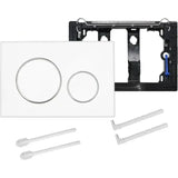 Toiletdrukknop Set | Dubbele Spoelfunctie | Geschikt voor Geberit Sigma 20