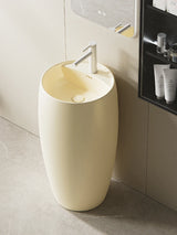 Keramisch Fineer Wastafelblad | Haplopore Kraanopening