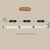 AquaExpand Uittrekbare Zuignap Douchegordijnstang