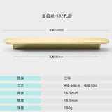 Modern Meubelhandvat – Zinklegering | 64 mm Boorafstand | Voor Lades & Deuren