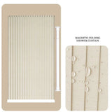 Magneto Vouwbare Douchegordijn