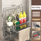 Keukengootsteen Organizer | ABS Kunststof – Sponshouder & Afvoerrek