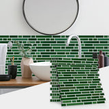 LuxeMarmer Zwart-Wit Marmerlook Wandstickers