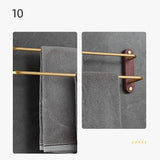 Wandgemonteerde Handdoekstang | 1 Staaf | Minimalistisch & Functioneel Design