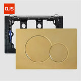 Dual Flush Drukplaat | Voor Geberit Sigma UP300/UP320/UP720 | Gold