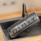 Keukengootsteen Organizer | ABS Kunststof – Sponshouder & Afvoerrek