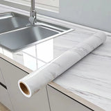 MarbleShield – Luxe Zelfklevende Marmerfolie voor Keuken & Meubels