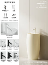 Keramisch Fineer Wastafelblad | Haplopore Kraanopening