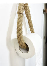 HangEasy Nagelvrije Touw Handdoekhouder & Toiletrolhouder