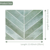 Grote 3D Wandstickers – Peel & Stick Tegels | PET | 10 Vellen | Waterbestendig