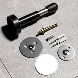 Nurlin Brass Knurled Deurstopper