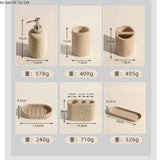 Luxe Badkameraccessoire van Zandsteen & Natuursteen