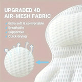 AquaComfort Luxe Badkussen – 3D Air Mesh