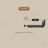 AquaExpand Uittrekbare Zuignap Douchegordijnstang