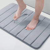 SoftStep Memory Foam Badmat – Antislip, Sneldrogend & Wasbaar – Voor Badkamer of Toilet