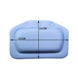 SpaRelax Zacht Badkussen – Comfortabel Neksteunkussen met Zuignap