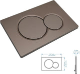 Toiletdrukknop | Elegant Design | Hoogwaardig Plastic & Metaal